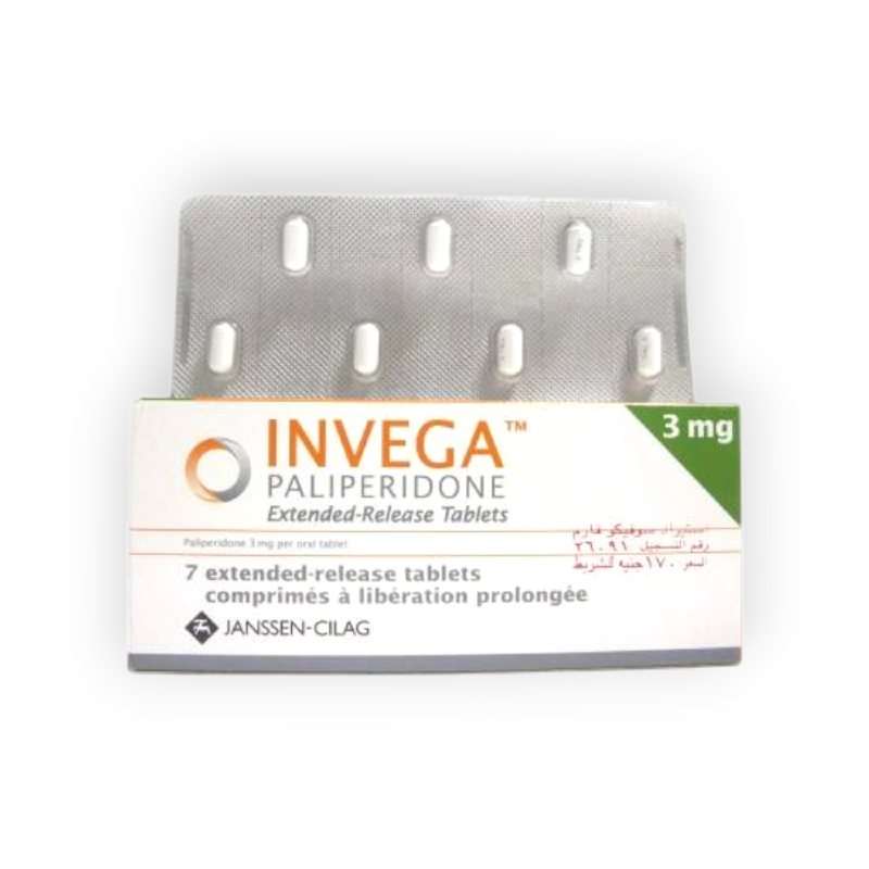 INVEGA 3 MG 7 TABLET