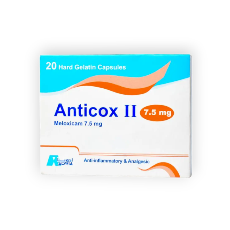 ANTI - COX II  7.5 MG  20 CAPSULES