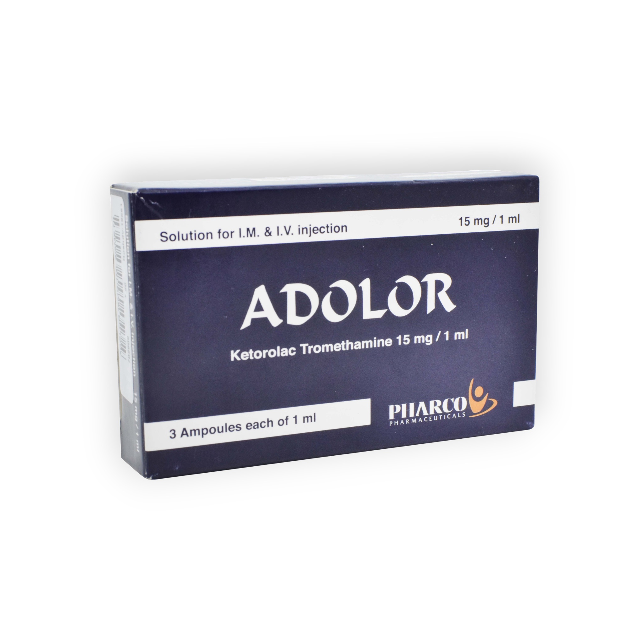 ADOLOR 15 MG 3 AMPULES