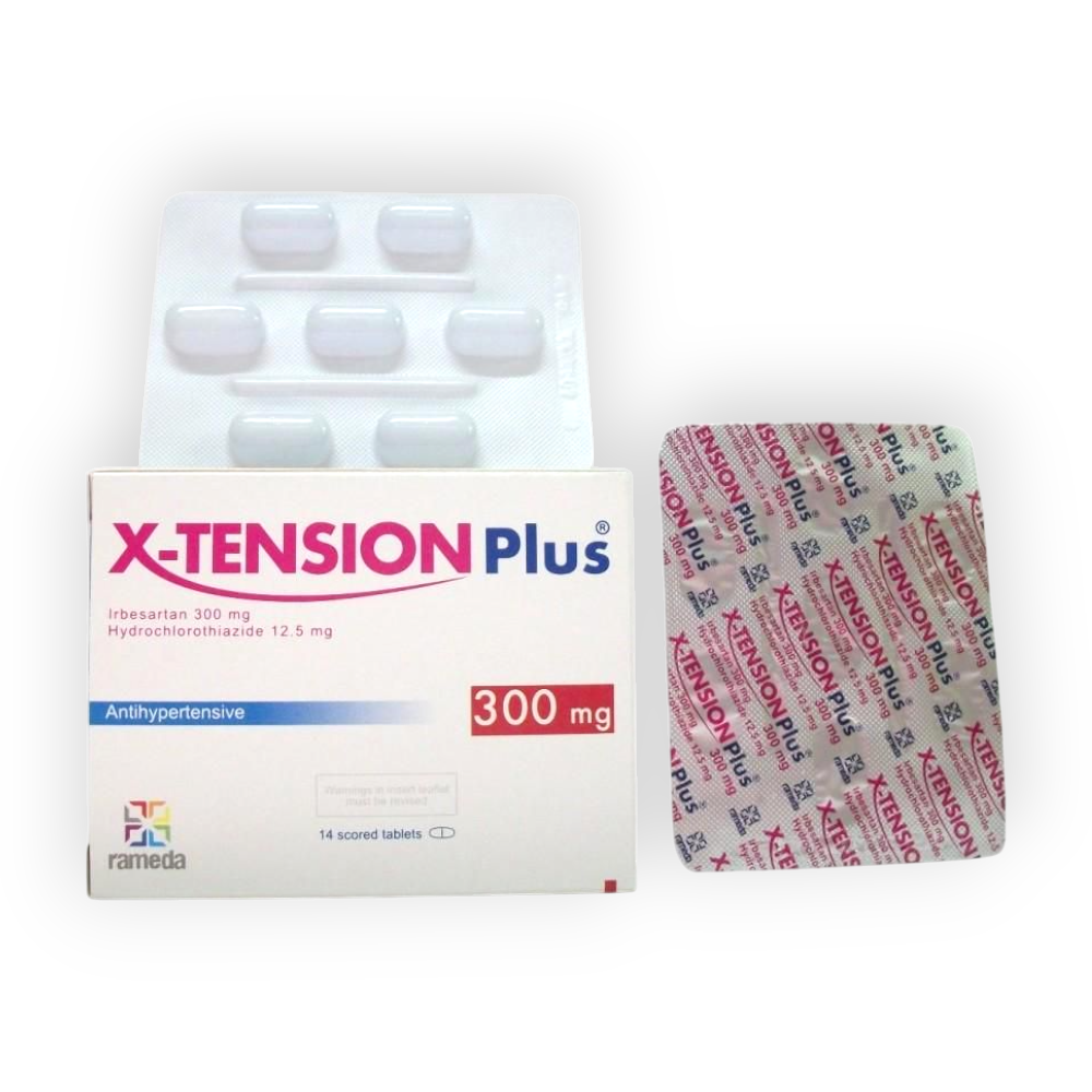 X-TENSION PLUS 300/12.5 MG 28 TABLET