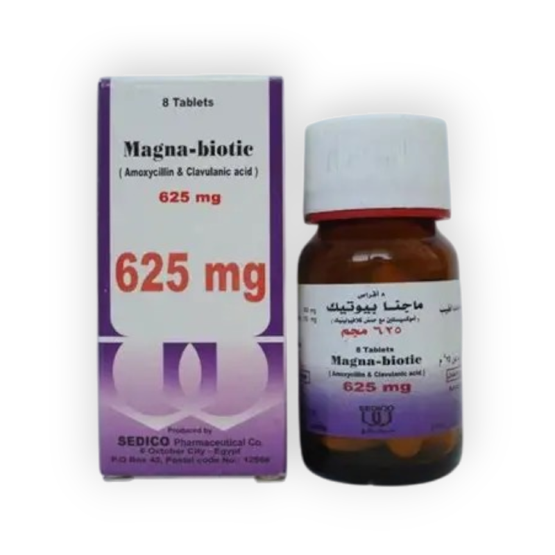 MAGNABIOTIC 625 MG 8 TABLET