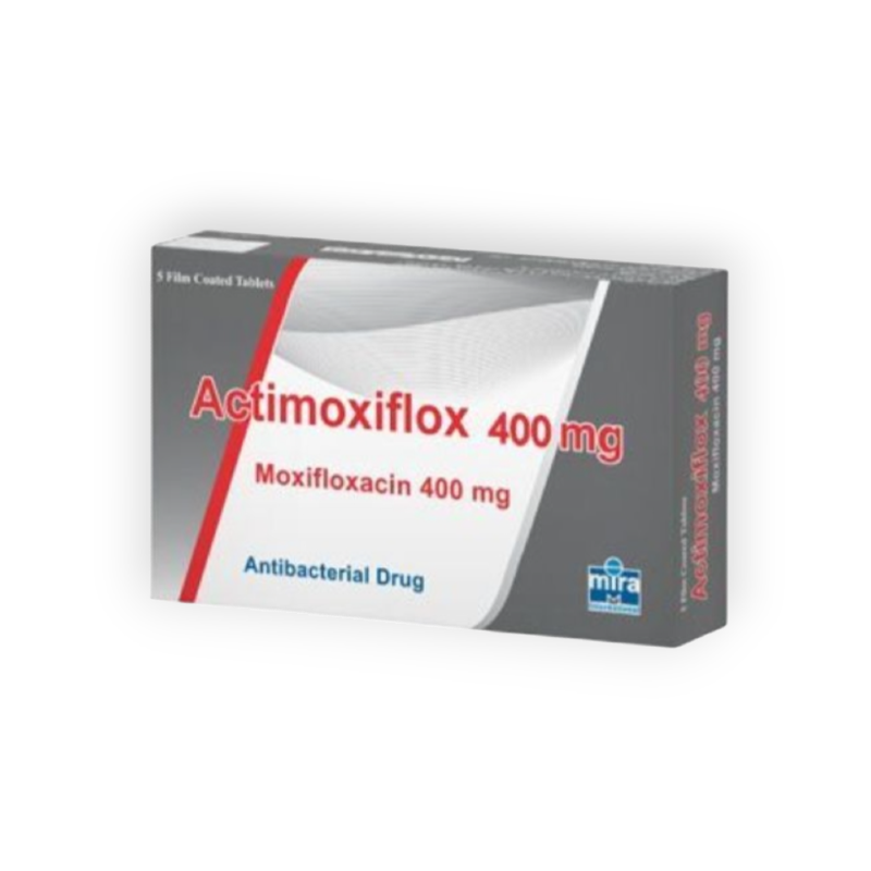 ACTIMOXIFLOX  400 MG  5 TABLET