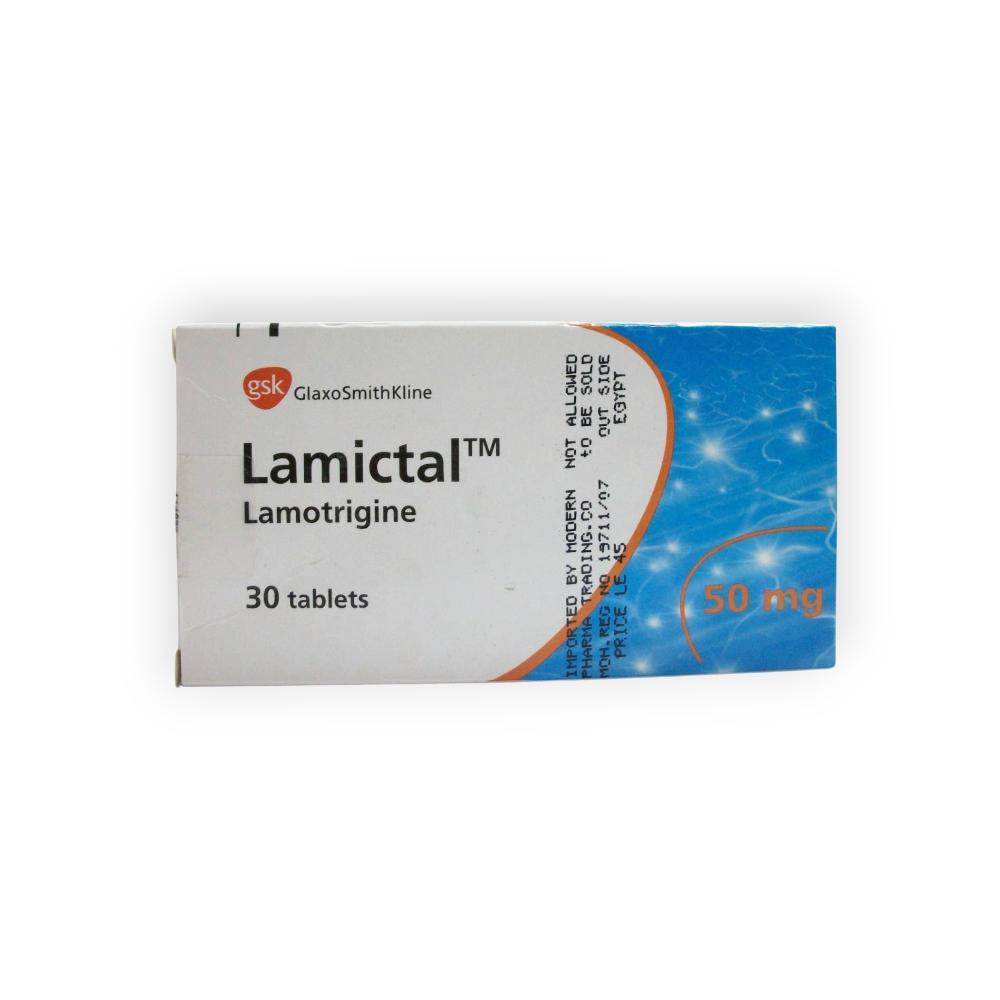 LAMICTAL 50 MG 30 TABLET