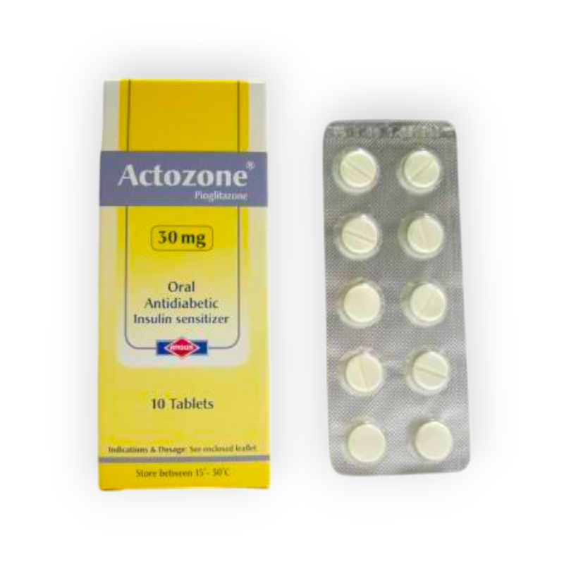 ACTOZONE  30 MG  10 TABLET