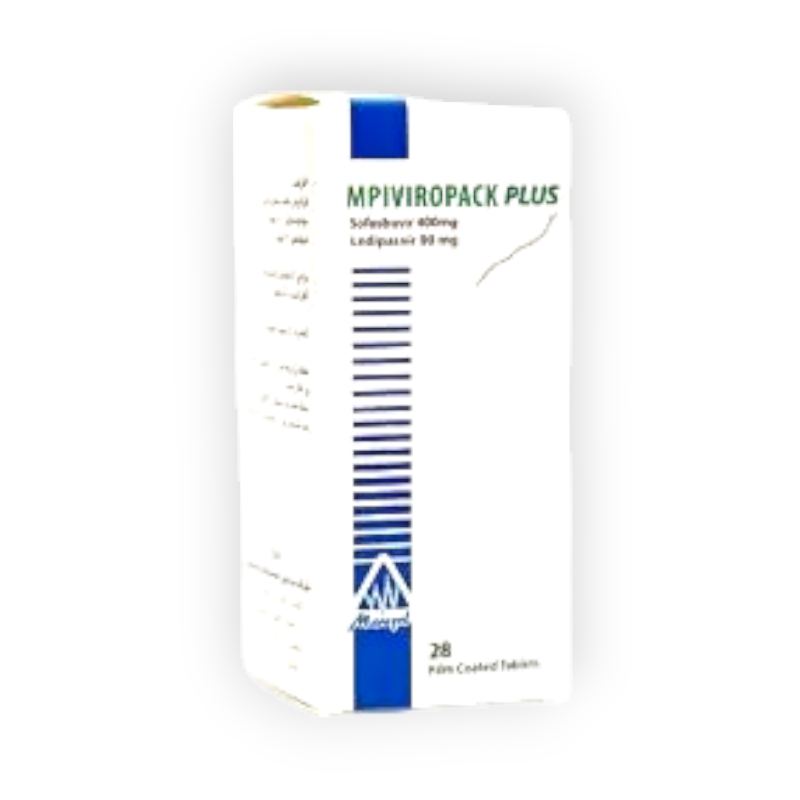 MPIVIROPACK PLUS 400 /90MG 28 TABLET