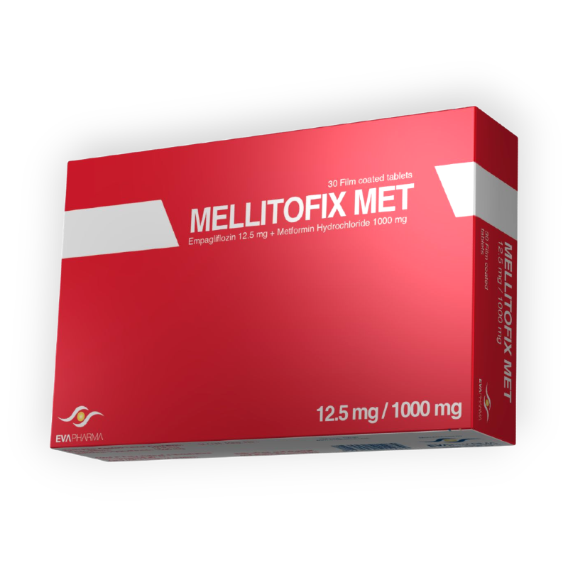 MELLITOFIX MET 1000/12.5 30 TABLET