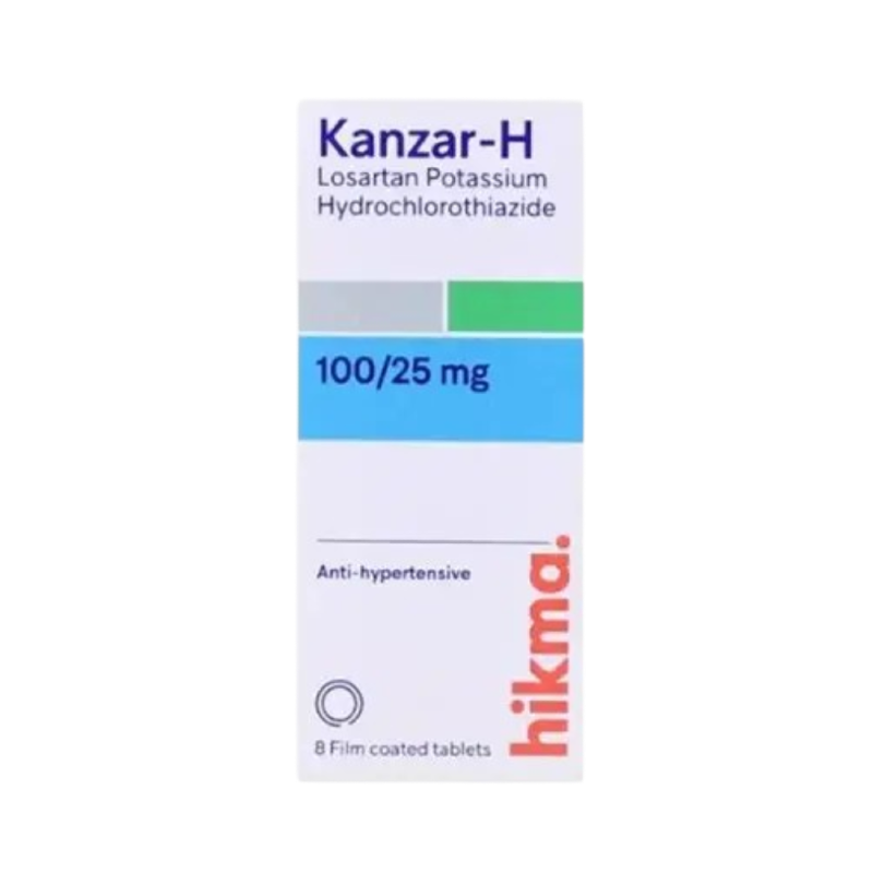 KANZAR 100 MG 8 TABLET