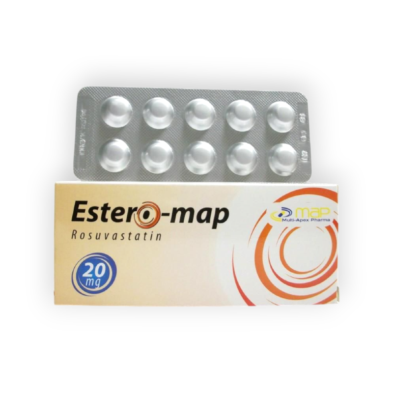 ESTERO-MAP 20 MG 20 TABLET