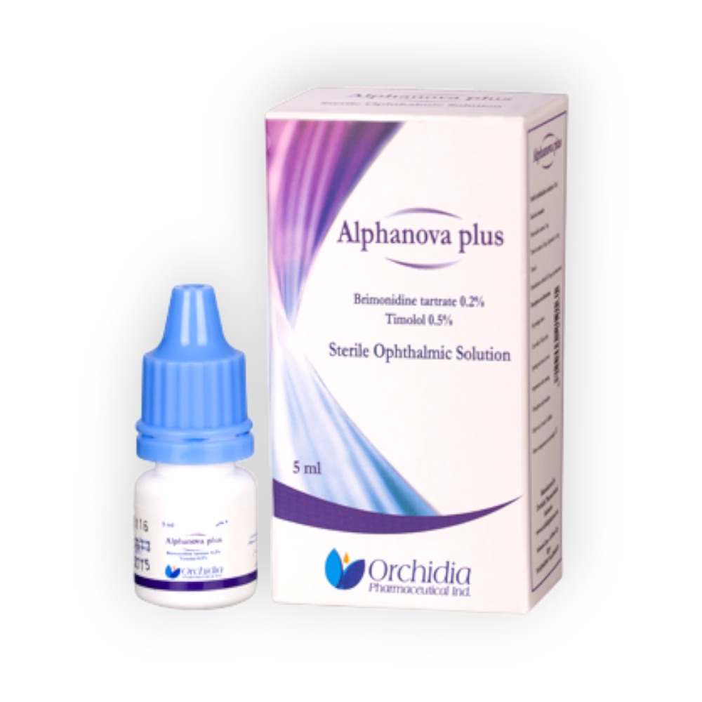ALPHANOVA PLUS  EYE DROPS  5 ML