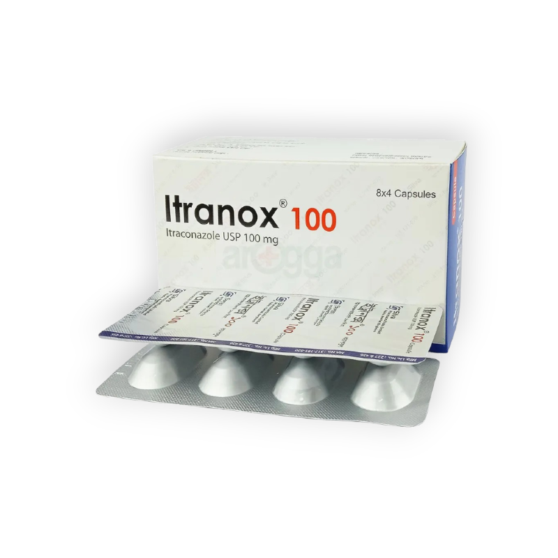 ITRANOX  100 MG  5 CAPSULES
