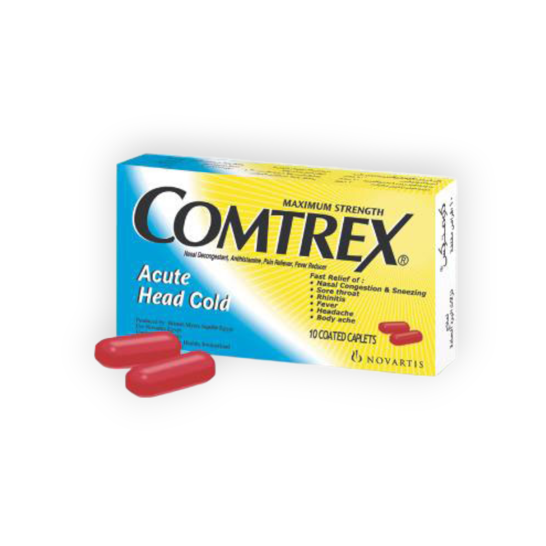 COMTREX ACUTE H.COLD 10 TABLET