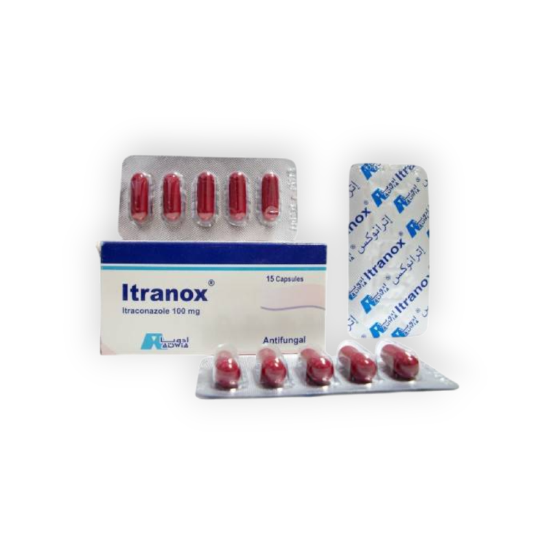 ITRANOX 100 MG 15 CAPSULES