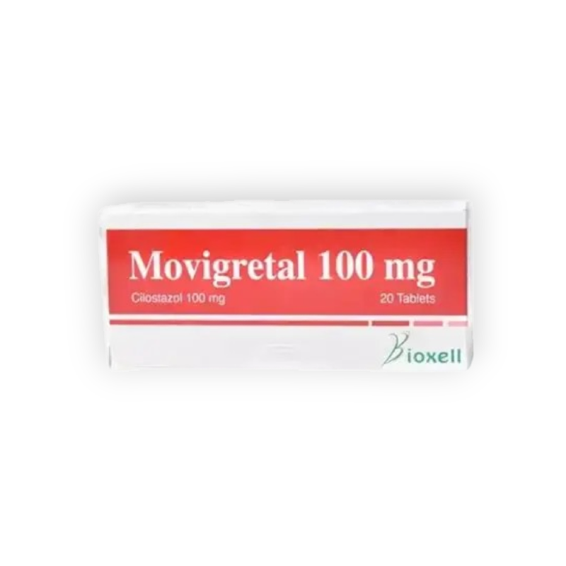 MOVIGRETAL 100 MG 20 TABLET