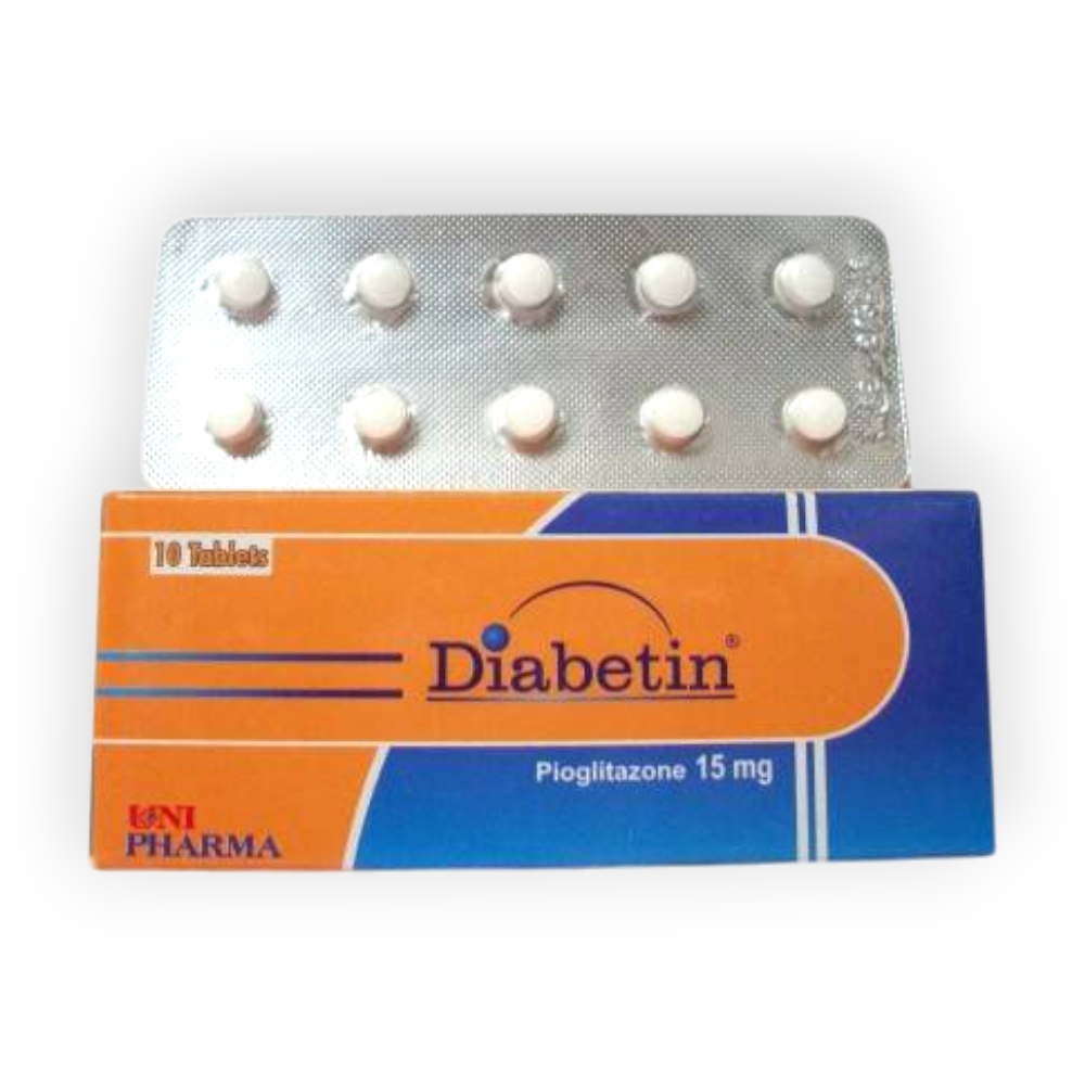 DIABETIN 15 MG 30 TABLET