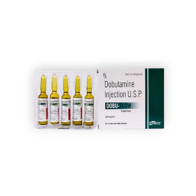 DOBUTAMINE 250 MG / 5 ML 5 AMP