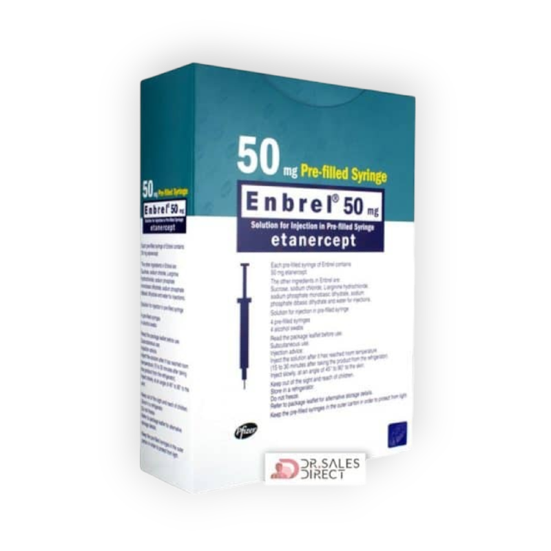 ENBREL 50MG 4 SYRING PFIZER