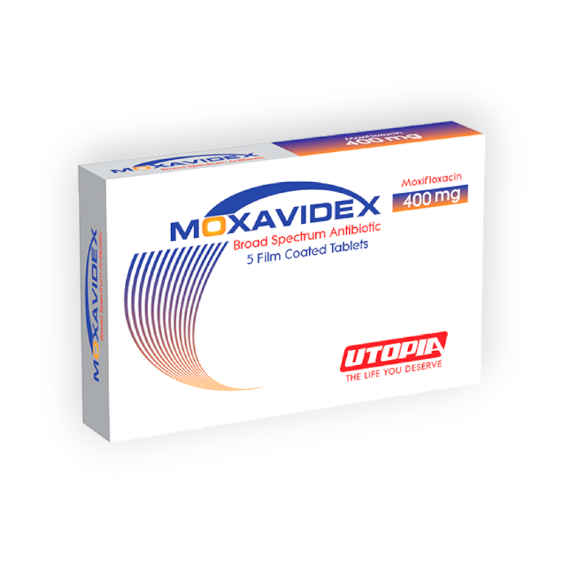 MOXAVIDEX 400 MG 5 TABLET