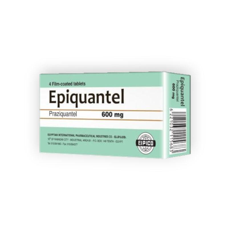 EPIQUANTEL 600 MG 4 TABLET