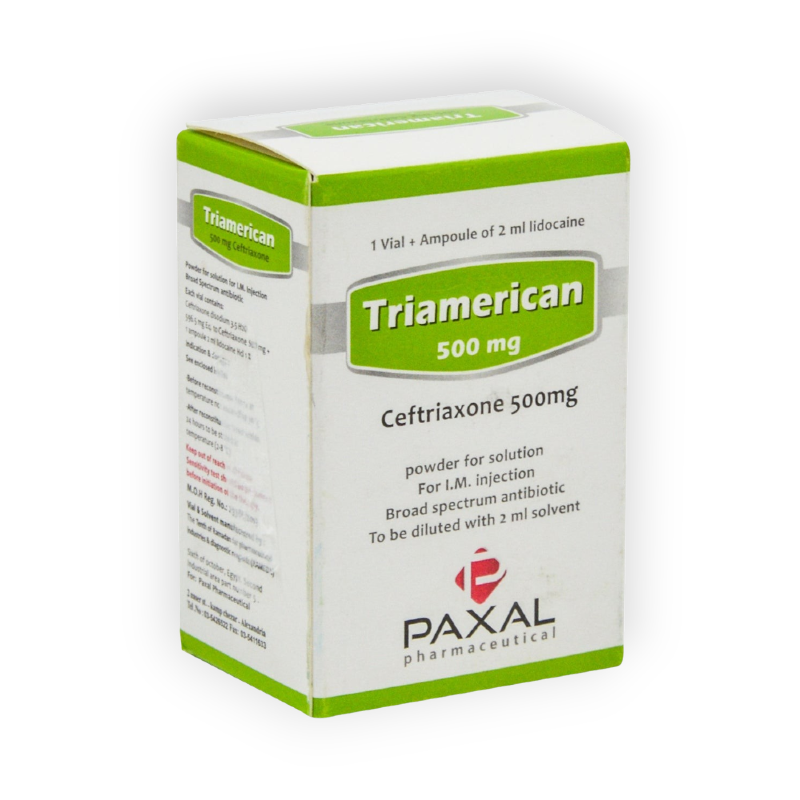 TRIAMERICAN 500 MG 1 VIAL