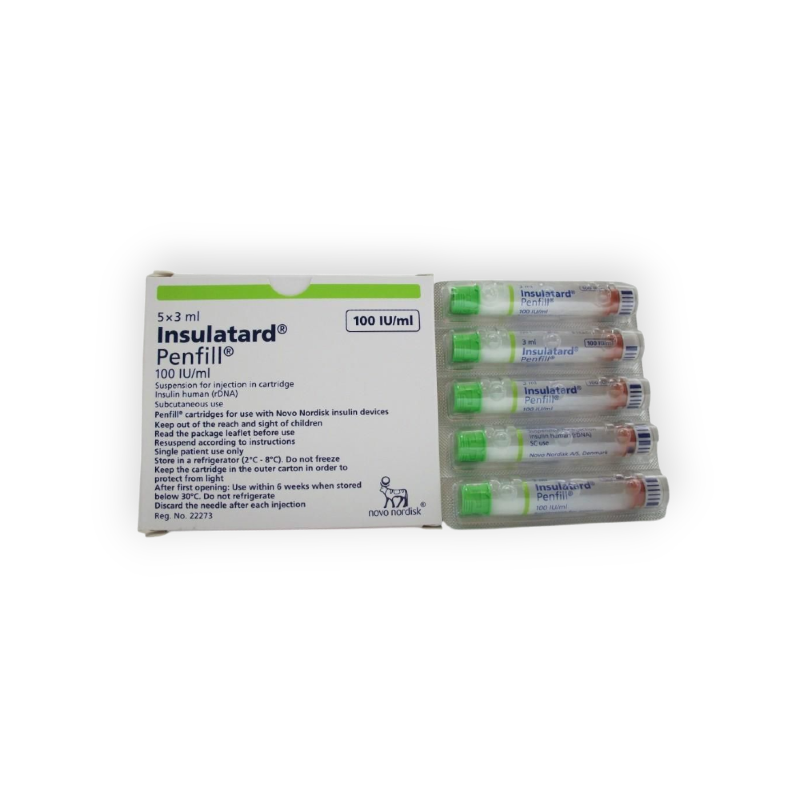 INSULATARD 100 IU PENFILL 5 CART