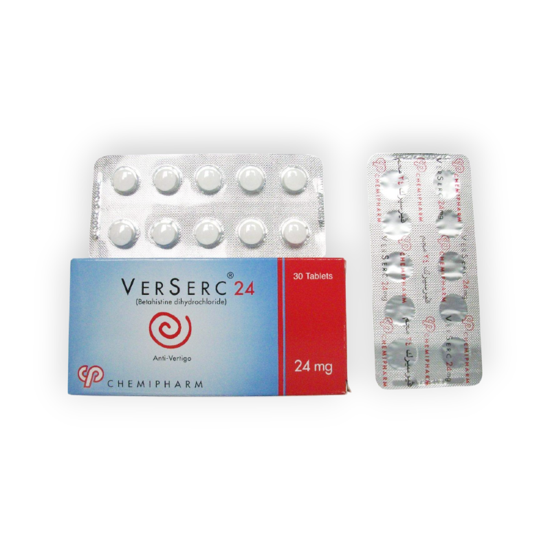 VERSERC 24 MG 30 TABLET