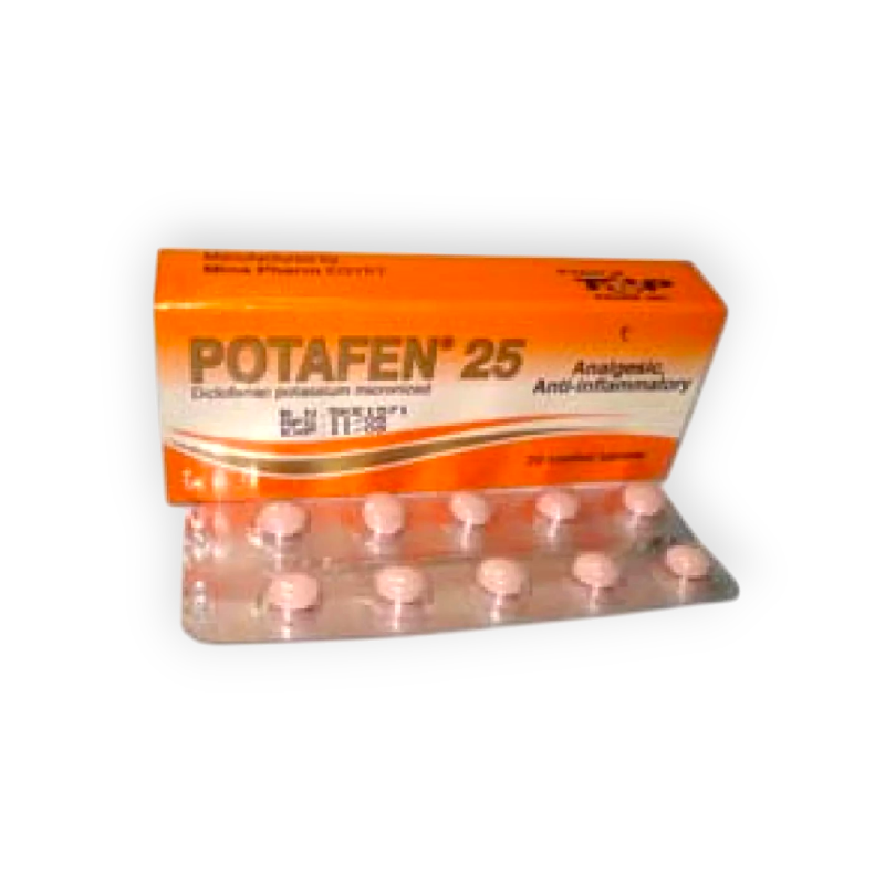POTAFEN 25 MG 20 TABLET