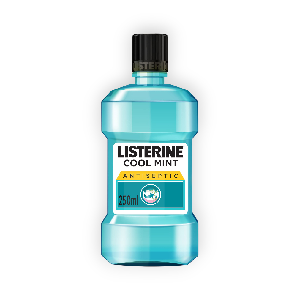 LISTERINE COOL MINT MOUTH WASH 250ML +1 DISCOUNT30%
