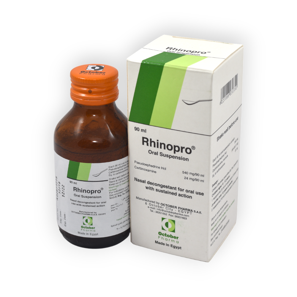 RHINOPRO 100MG ORAL SUSP 90 ML