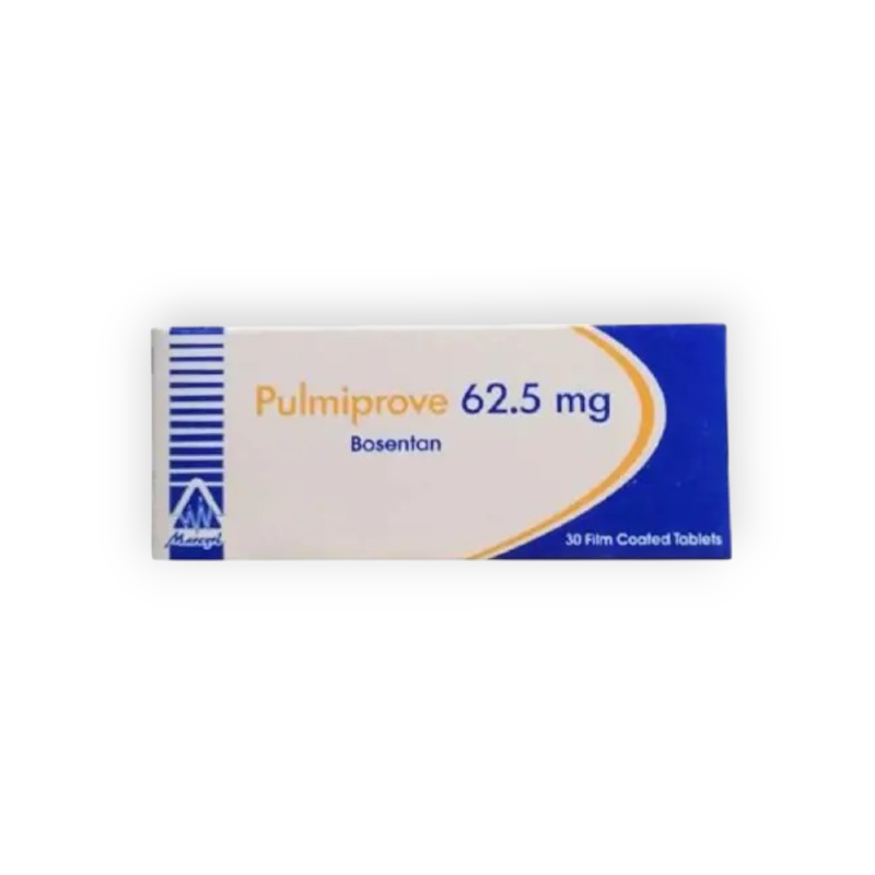 PULMIPROVE 62.5 MG  (Bosentan)  30 TABLET