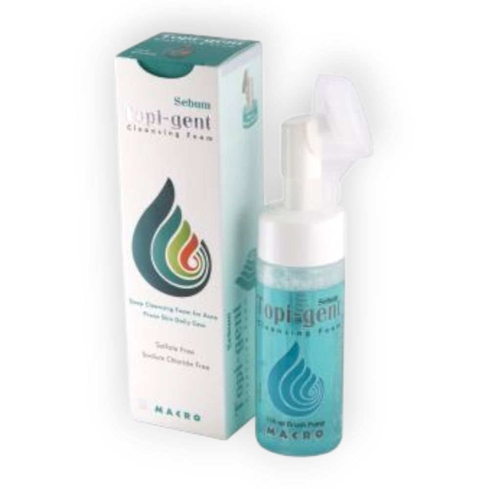 TOPI-GENT SEBIUM CLEANSING FOAM 150 ML