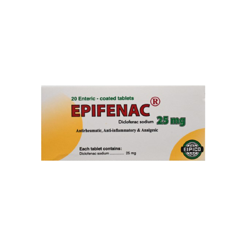 EPIFENAC 25 MG 20 TABLET