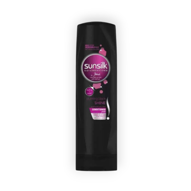 SUNSILK STUNNING BLACK SHINE CONDITIONER 350 ML