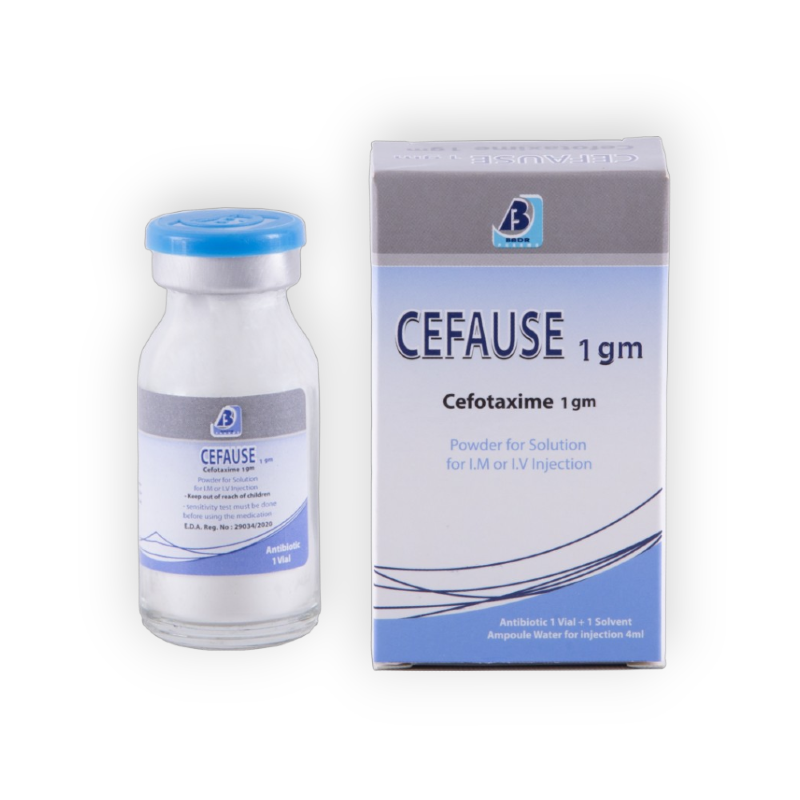 CEFAUSE IV&IM VIAL