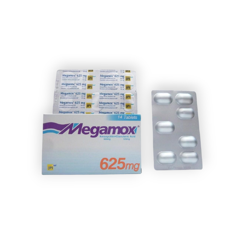 MEGAMOX 625 MG 14 TABLET