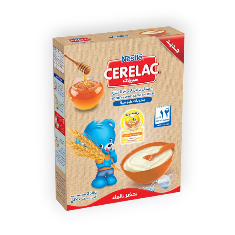 CERELAC IRON HONEY WHEAT MILK 250 GM