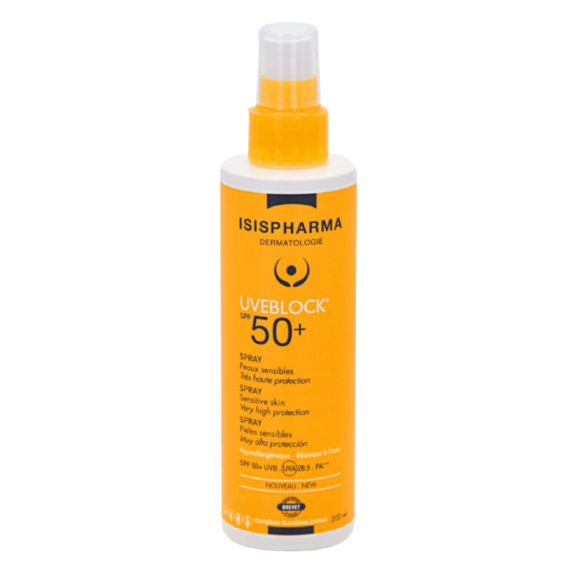 ISIS UVEBLOCK SPF50+ SPRAY 200ML