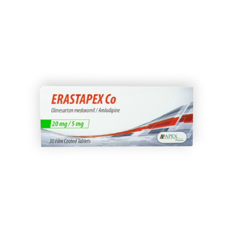 ERASTAPEX CO 20 MG / 5 MG 30 TABLET